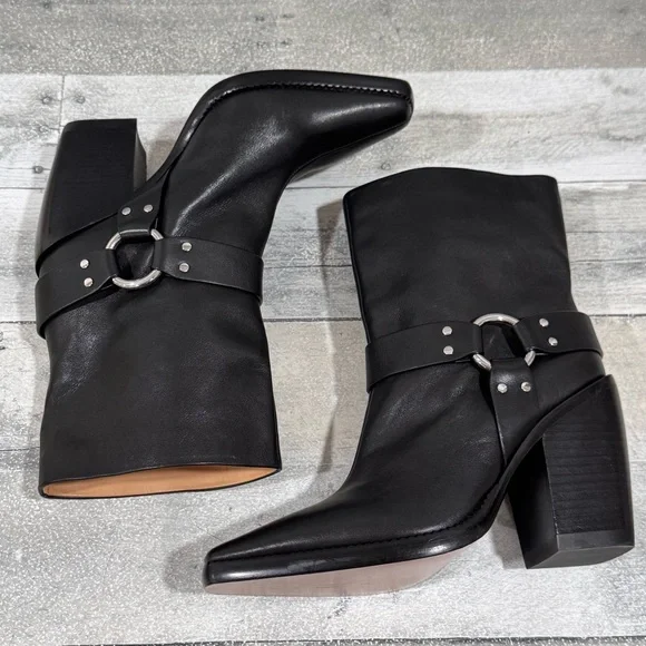RAG & BONE Rio Western Boots in Black - Size - 7.5 - Picture 7 of 10